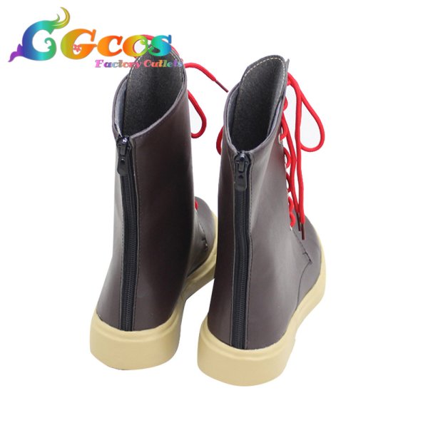 画像4: 東方Project　コスプレ靴　八雲紫　コスプレブーツ　コスプレ衣装 (4)