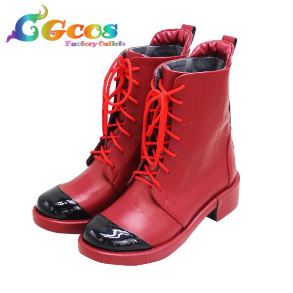 画像2: アークナイツ　コスプレ靴　インドラ　Indra　コスプレブーツ　コスプレ衣装 (2)