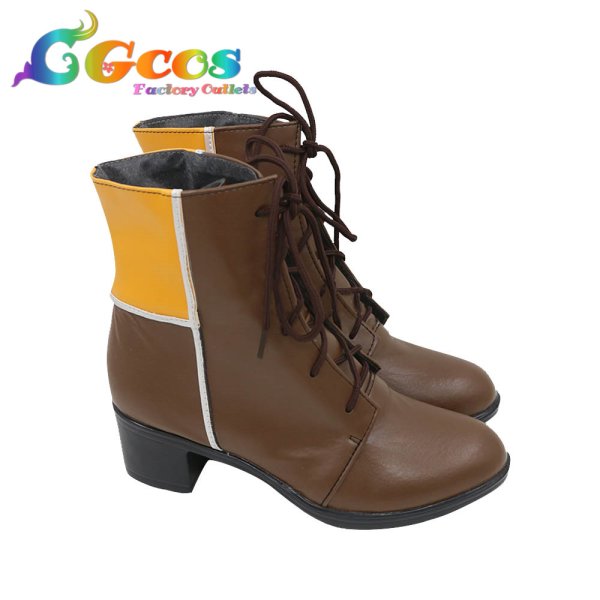 画像3: 遊戯王ARC-V　コスプレ靴　紫雲院素良　コスプレブーツ　コスプレ衣装 (3)