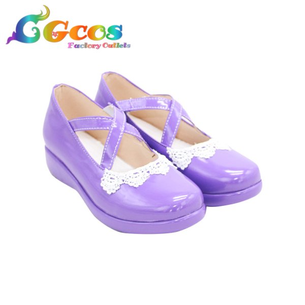 画像2: ラブライブ!　スクールアイドルフェスティバル　虹ヶ咲学園スクールアイドル同好会　コスプレ靴　近江彼方　コスプレブーツ　コスプレ衣装 (2)