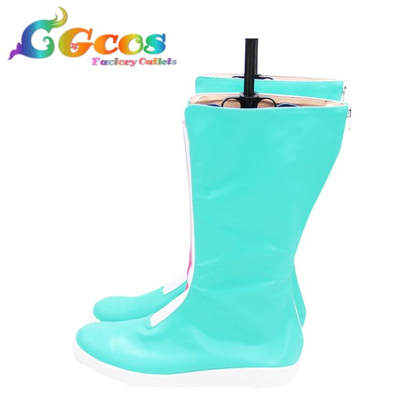 画像3: 新幹線変形ロボ シンカリオン　コスプレ靴　速杉ハヤト　パイロットスーツ　コスプレブーツ　コスプレ衣装 (3)