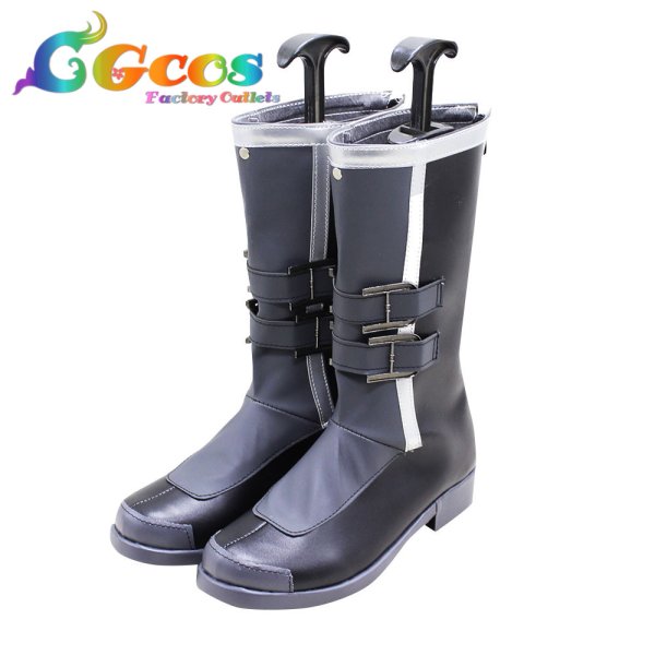 画像2: ソードアート・オンライン　コスプレ靴　キリト　新生ALO　コスプレブーツ　コスプレ衣装 (2)