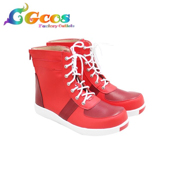 画像3: ハーツラビュル寮　エース・トラッポラ　Ace Trappola　R/制服　コスプレ靴　コスプレブーツ　コスプレ衣装 (3)