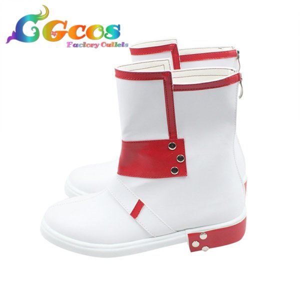 画像3: ソードアート・オンライン　コスプレ靴　キリト　血盟騎士団制服　コスプレブーツ　コスプレ衣装 (3)