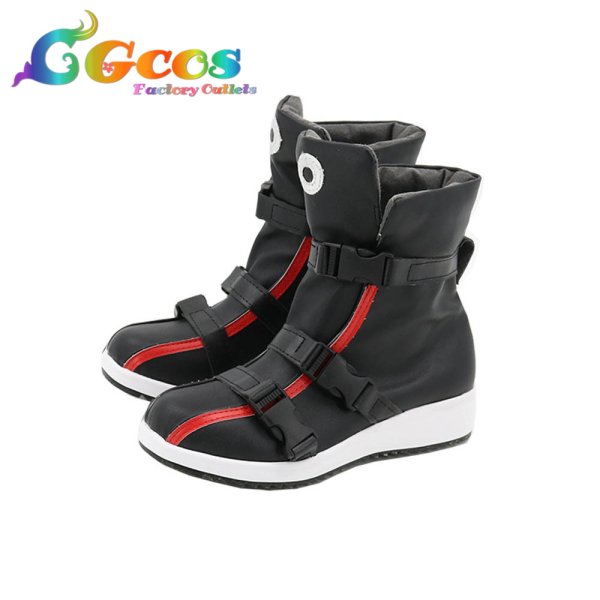 画像3: アークナイツ　コスプレ靴　カッター　Cutter　コスプレブーツ　コスプレ衣装 (3)