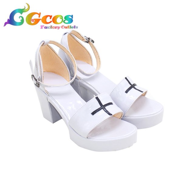 画像3: バーチャルYouTuber　VTuber　コスプレ靴　健屋花那　コスプレブーツ　コスプレ衣装 (3)