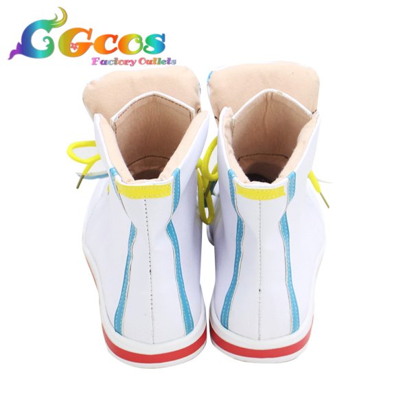 画像4: バーチャルYouTuber　VTuber　コスプレ靴　大空スバル　コスプレブーツ　コスプレ衣装 (4)