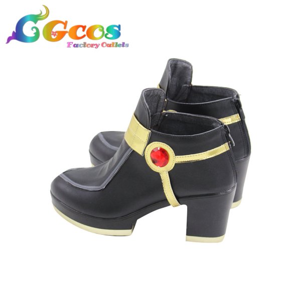 画像4: アイドリッシュセブン　コスプレ靴　逢坂壮五　妖万華鏡 空虚咎送り　コスプレブーツ　コスプレ衣装 (4)