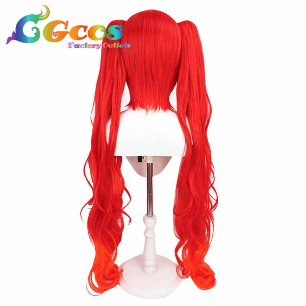 画像2: アズールレーン ウィッグ ホノルル Honolulu コスプレ衣装 (2)