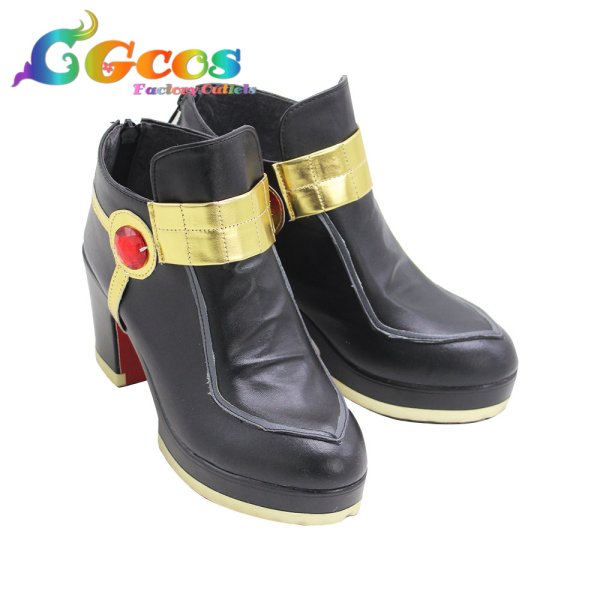 画像2: アイドリッシュセブン　コスプレ靴　逢坂壮五　妖万華鏡 空虚咎送り　コスプレブーツ　コスプレ衣装 (2)