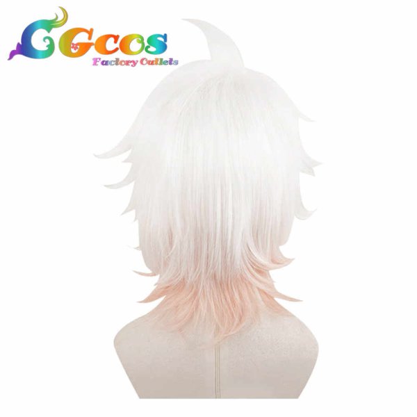 画像2: スーパーダンガンロンパ2 さよなら絶望学園　ウィッグ　狛枝凪斗　コスプレ衣装 (2)