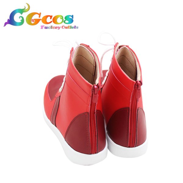 画像5: ハーツラビュル寮　エース・トラッポラ　Ace Trappola　R/制服　コスプレ靴　コスプレブーツ　コスプレ衣装 (5)