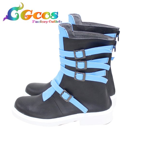 画像3: イグニハイド寮　イデア・シュラウド　Idia Shroud　コスプレ靴　コスプレブーツ　コスプレ衣装 (3)