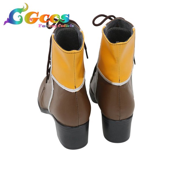 画像4: 遊戯王ARC-V　コスプレ靴　紫雲院素良　コスプレブーツ　コスプレ衣装 (4)