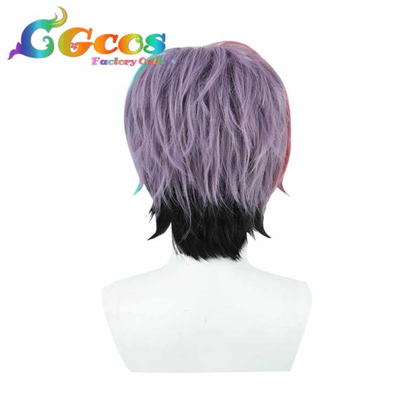 画像2: バーチャルYouTuber VTuber ウィッグ RainDrops ジョー・力一 コスプレ衣装 (2)