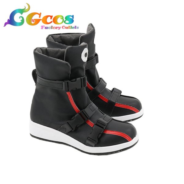 画像2: アークナイツ　コスプレ靴　カッター　Cutter　コスプレブーツ　コスプレ衣装 (2)