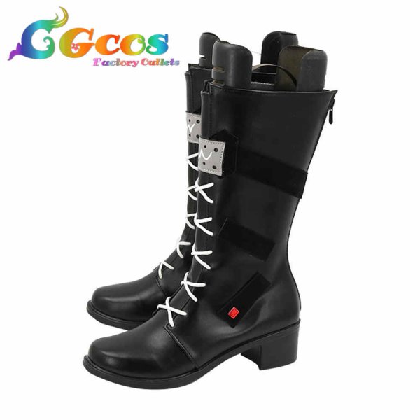 画像2: パニシング:グレイレイヴン コスプレ靴 ワタナベ・景星 コスプレブーツ コスプレ衣装 (2)