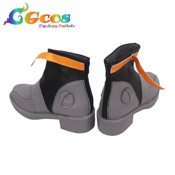 画像3: 甲鉄城のカバネリ コスプレ靴 天鳥美馬 コスプレブーツ コスプレ衣装 (3)