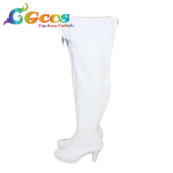 画像3: ハピネスチャージプリキュア! コスプレ靴 氷川いおな キュアフォーチュン コスプレブーツ コスプレ衣装 (3)