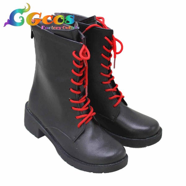 画像2: バーチャルYouTuber VTuber コスプレ靴 夢追翔 通常 コスプレブーツ コスプレ衣装 (2)