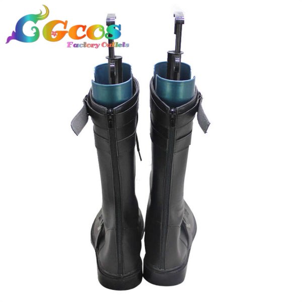 画像3: バイオハザードヴィレッジ コスプレ靴 カール・ハイゼンベルク コスプレブーツ コスプレ衣装 (3)