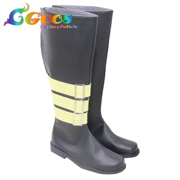 画像2: オーバーロード コスプレ靴 パンドラズ・アクター コスプレブーツ コスプレ衣装 (2)