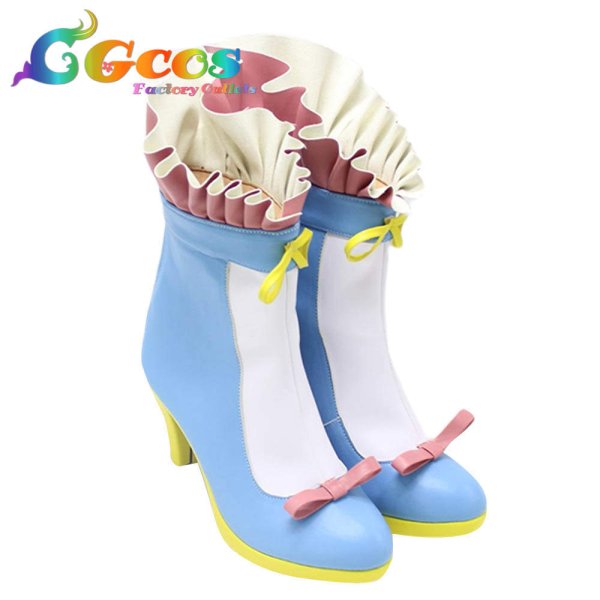 画像2: 浅利七海　うぉーたーぱらだいす　コスプレ靴　コスプレブーツ　コスプレ衣装 (2)