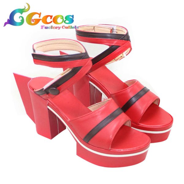 画像2: 艦隊これくしょん -艦これ-　コスプレ靴　丹陽　水着グラフィック　コスプレブーツ　コスプレ衣装 (2)