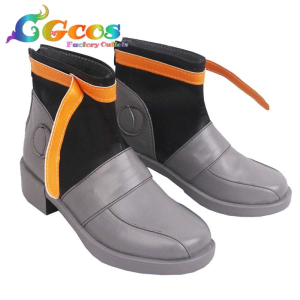 画像2: 甲鉄城のカバネリ コスプレ靴 天鳥美馬 コスプレブーツ コスプレ衣装 (2)