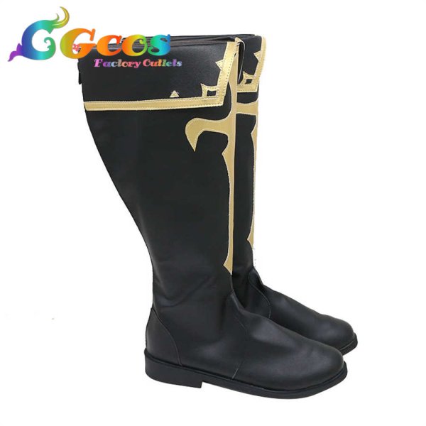 画像2: ファイアーエムブレム 風花雪月 コスプレ靴 シグルド コスプレブーツ コスプレ衣装 (2)