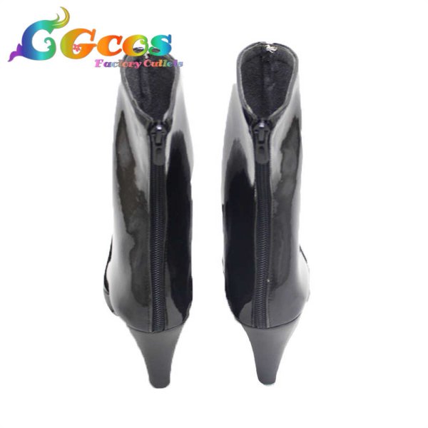 画像3: バーチャルYouTuber　VTuber　コスプレ靴　獅白ぼたん　初期衣装　コスプレブーツ　コスプレ衣装 (3)