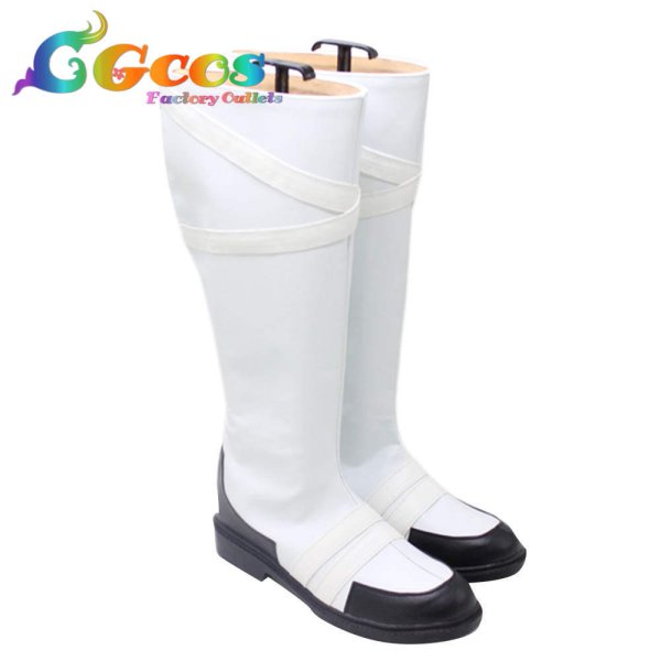 画像2: 輪るピングドラム コスプレ靴 渡瀬眞悧 コスプレブーツ コスプレ衣装 (2)