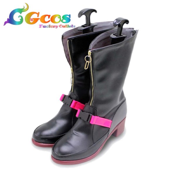 画像2: バーチャルYouTuber VTuber コスプレ靴 風楽奏斗 通常 コスプレブーツ コスプレ衣装 (2)