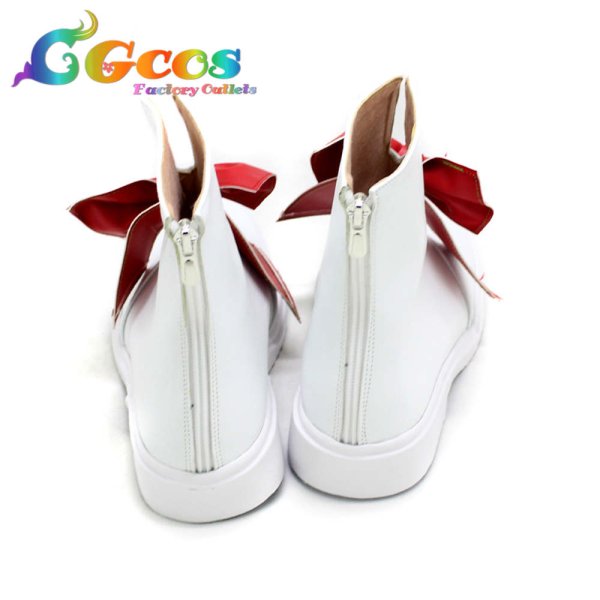 画像3: 東方Project　コスプレ靴　レミリア・スカーレット　Remilia Scarlet　コスプレブーツ　コスプレ衣装 (3)