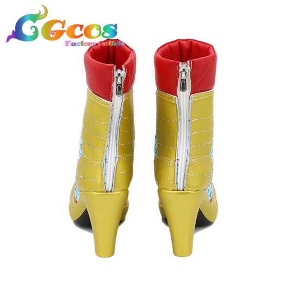 画像3: マレウス・ドラコニア ハロウィーン コスプレ靴 コスプレブーツ コスプレ衣装 (3)