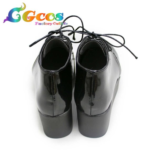 画像3: バーチャルYouTuber　VTuber　コスプレ靴　常闇トワ　ガーリー系　コスプレブーツ　コスプレ衣装 (3)