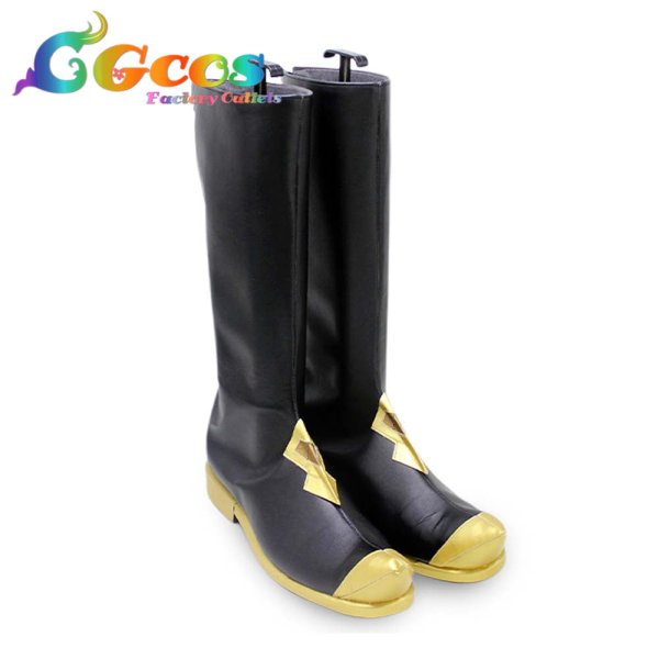 画像2: 原神　げんしん　コスプレ靴　アルハイゼン　AlHaitham　コスプレブーツ　コスプレ衣装 (2)