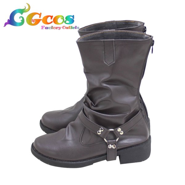 画像2: サバナクロー寮　ラギー・ブッチ　Ruggie Bucchi　コスプレ靴　コスプレブーツ　コスプレ衣装 (2)