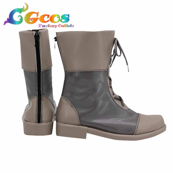 画像2: ID:INVADED イド：インヴェイデッド　コスプレ靴　穴空き　富久田保津　コスプレブーツ　コスプレ衣装 (2)