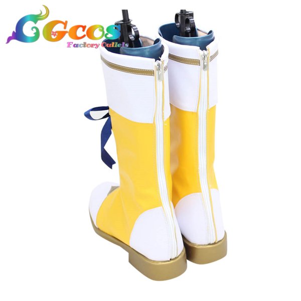 画像4: ラブライブコラボ　コスプレ靴　ソラノトビラ　高海千歌　コスプレブーツ　コスプレ衣装 (4)