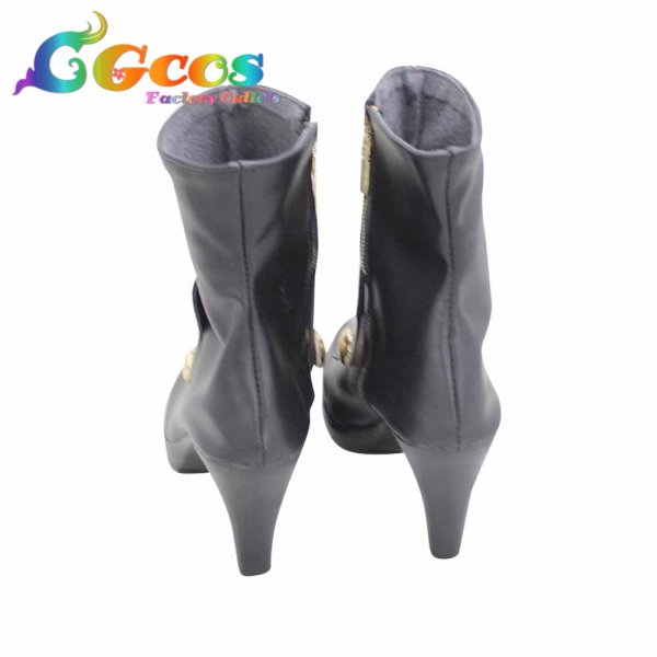 画像4: ポムフィオーレ寮　ヴィル・シェーンハイト　Vil Schoenheit　制服　コスプレ靴　コスプレブーツ　コスプレ衣装 (4)