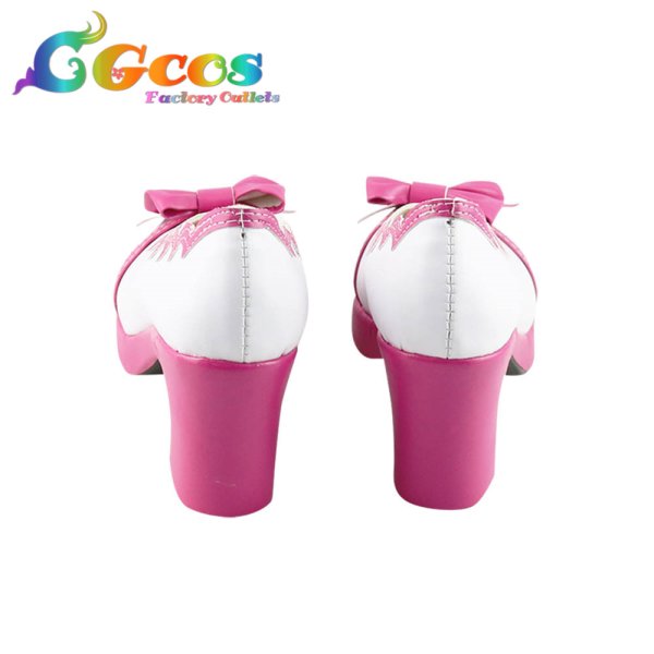 画像3: サンライト・ブライド　春日未来　コスプレ靴　コスプレブーツ　コスプレ衣装 (3)