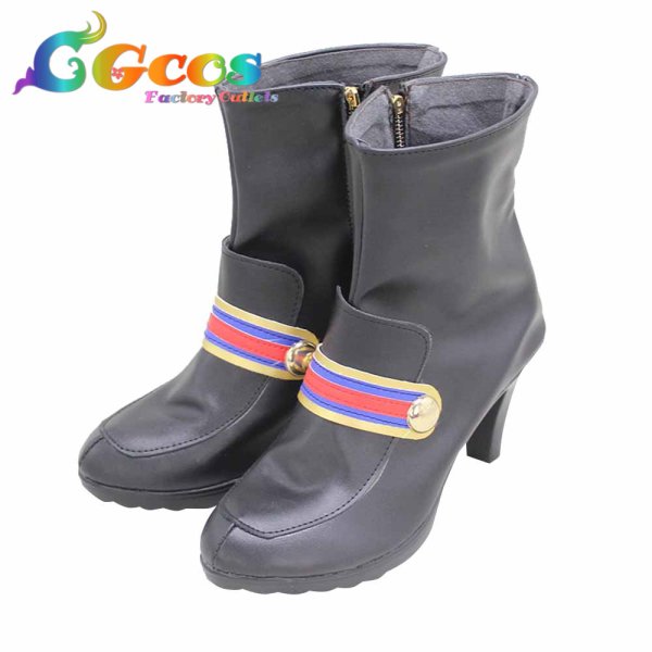 画像2: ポムフィオーレ寮　ヴィル・シェーンハイト　Vil Schoenheit　制服　コスプレ靴　コスプレブーツ　コスプレ衣装 (2)