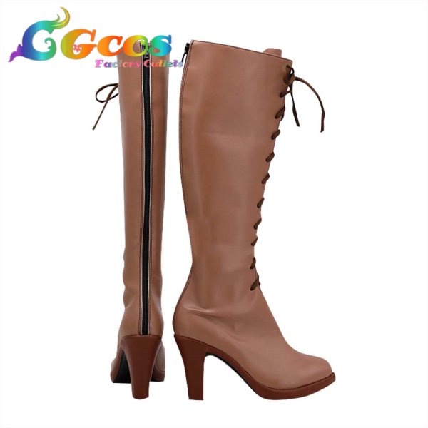 画像3: 乙女ゲームの破滅フラグしかない悪役令嬢に転生してしまった…　コスプレ靴　カタリナ・クラエス　コスプレブーツ　コスプレ衣装 (3)