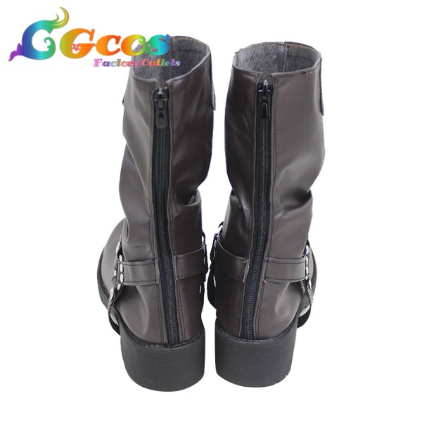 画像3: サバナクロー寮　ラギー・ブッチ　Ruggie Bucchi　コスプレ靴　コスプレブーツ　コスプレ衣装 (3)