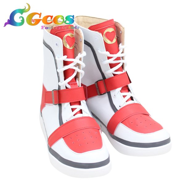 画像2: ハーツラビュル寮　エース・トラッポラ　Ace Trappola　寮服　コスプレ靴　コスプレブーツ　コスプレ衣装 (2)