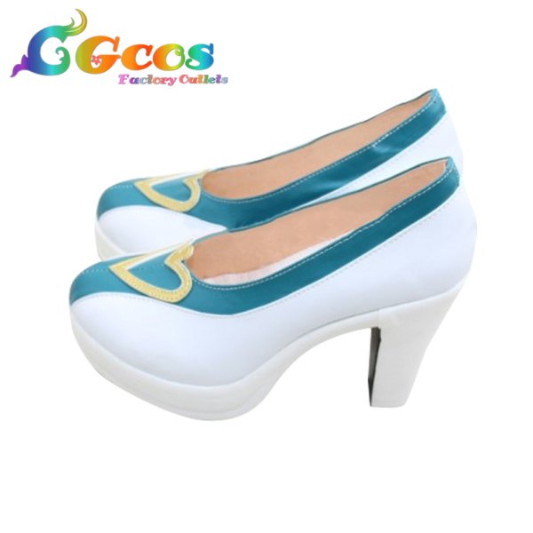 画像2: Shine！！　2期OP　渋谷凛　島村卯月　本田未央　ハイヒール　コスプレ靴　コスプレブーツ　コスプレ衣装 (2)