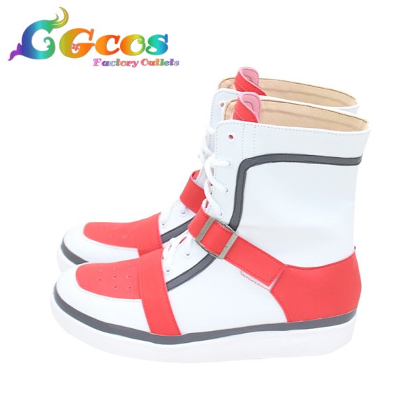 画像3: ハーツラビュル寮　エース・トラッポラ　Ace Trappola　寮服　コスプレ靴　コスプレブーツ　コスプレ衣装 (3)