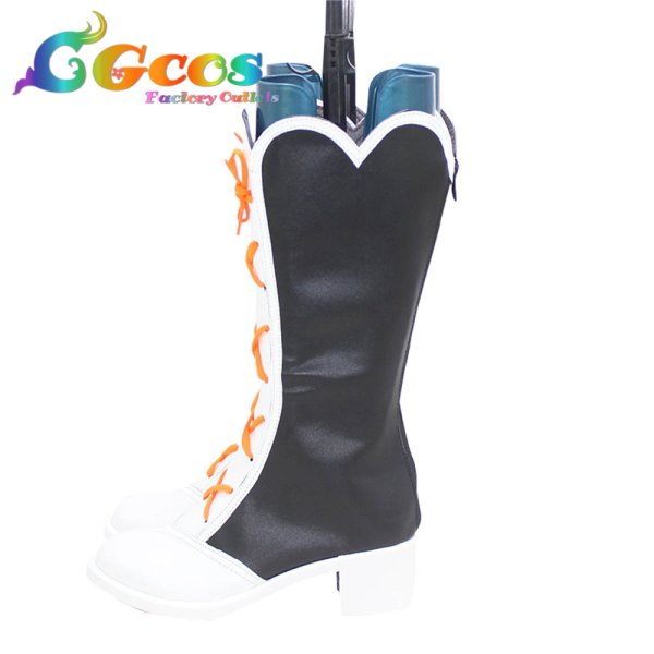 画像3: ラブライブ! サンシャイン!!　コスプレ靴　Aqours　未体験HORIZON　国木田花丸　コスプレブーツ　コスプレ衣装 (3)