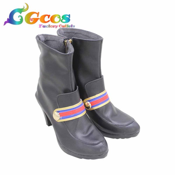 画像3: ポムフィオーレ寮　ヴィル・シェーンハイト　Vil Schoenheit　制服　コスプレ靴　コスプレブーツ　コスプレ衣装 (3)